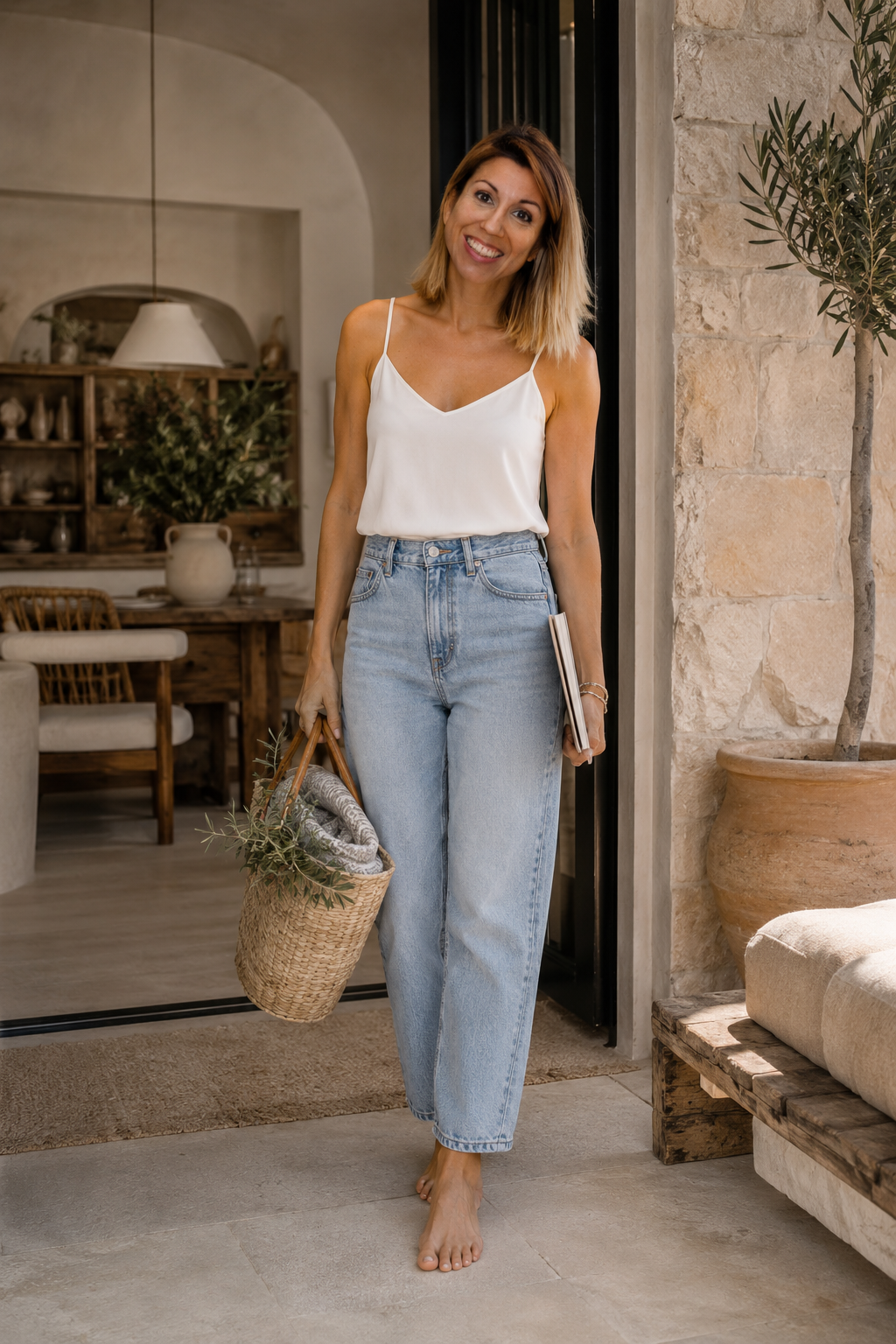 Cristina Porres, interior designer in Castellón and founder of UnnakedHome