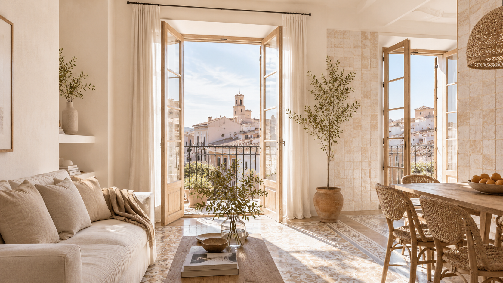For this type of project, the home is only one part of the story. When an international buyer or relocating family chooses a small inland town near Castellón, they are not only choosing walls, views and square metres. They are choosing a rhythm of life: where to buy fresh bread, who to call for trusted home services, where to find good materials, how to connect with local makers, how to settle into the area and how to make daily life feel easier from the beginning. This is where our Mediterranean Living Guide becomes part of the UnnakedHome experience. Alongside the interior design direction, we can create a personalised guide with curated local recommendations, trusted contacts and lifestyle insight to help the client feel more informed, connected and at home. It is not legal, financial or administrative advice. It is a lifestyle-led guide designed to help the move feel softer, more personal and more naturally connected to Castellón.