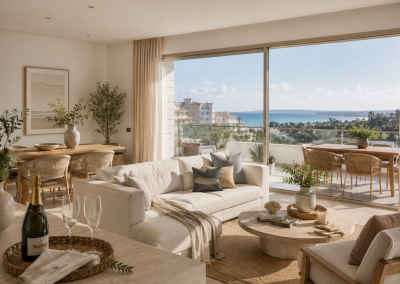 CASA LLUM – Mediterranean Sea-View Apartment Interior Design in Oropesa del Mar